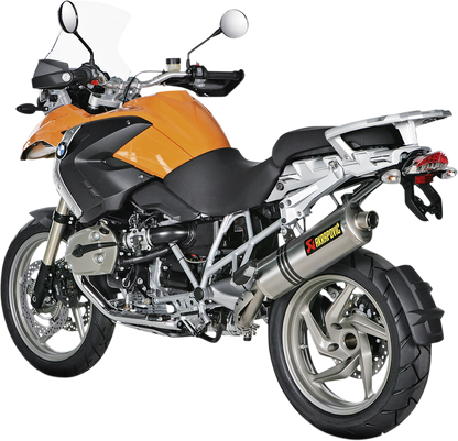 AKRAPOVIC Titanium Slip-On Muffler S-B12SO2-HLTT for Enhanced Motorcycle Performance