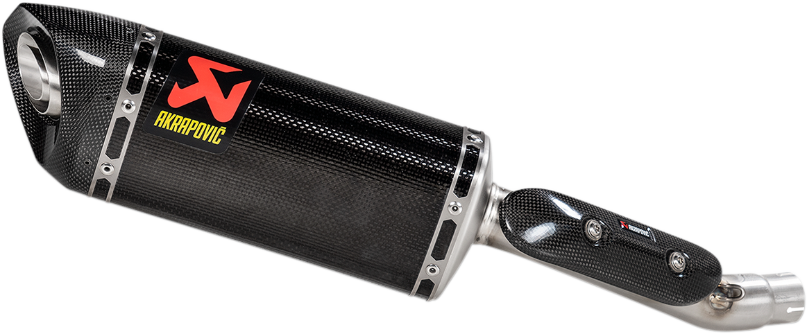 Akrapovic Slip-On Line Muffler for Enhanced Performance and Style - Carbon Fiber S-H3SO7-APC