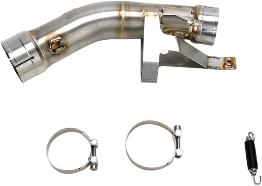 AKRAPOVIC Link Pipe - Stainless Steel L-K10SO4/1 for Slip-On Exhaust Systems