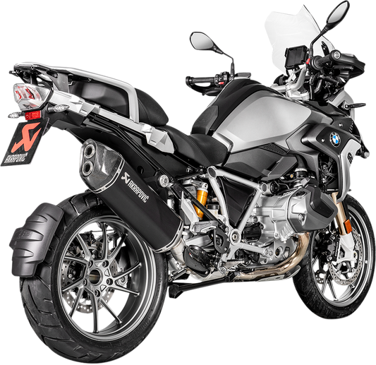 AKRAPOVIC Black Muffler for BMW S-B12SO23-HAATBL - Performance Exhaust Upgrade
