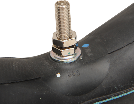 Parts Unlimited 0350-0357 14-inch heavy duty off-road inner tube with TR-4 valve, suitable for rugged terrain vehicles.