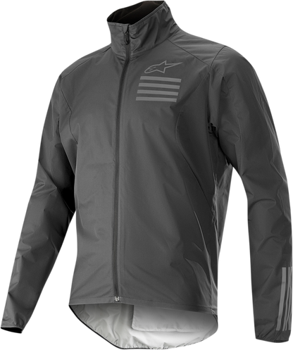 Alpinestars Descender V3 motorcycle jacket in black, size XL, featuring protective armor and durable textile construction.