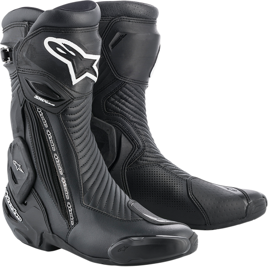 ALPINESTARS, Alpinestars SMX Plus Boots - Black US 12.5 / EU 48 | Part 2221019-10-48