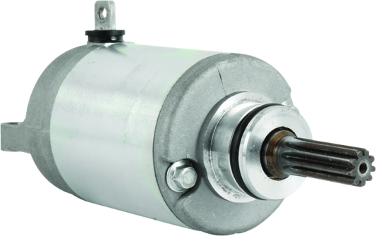 QuadBoss 495809 motor starter for Suzuki LT-R450 QuadRacer (2006-2009) showing the compact electrical starter unit with mounting components.