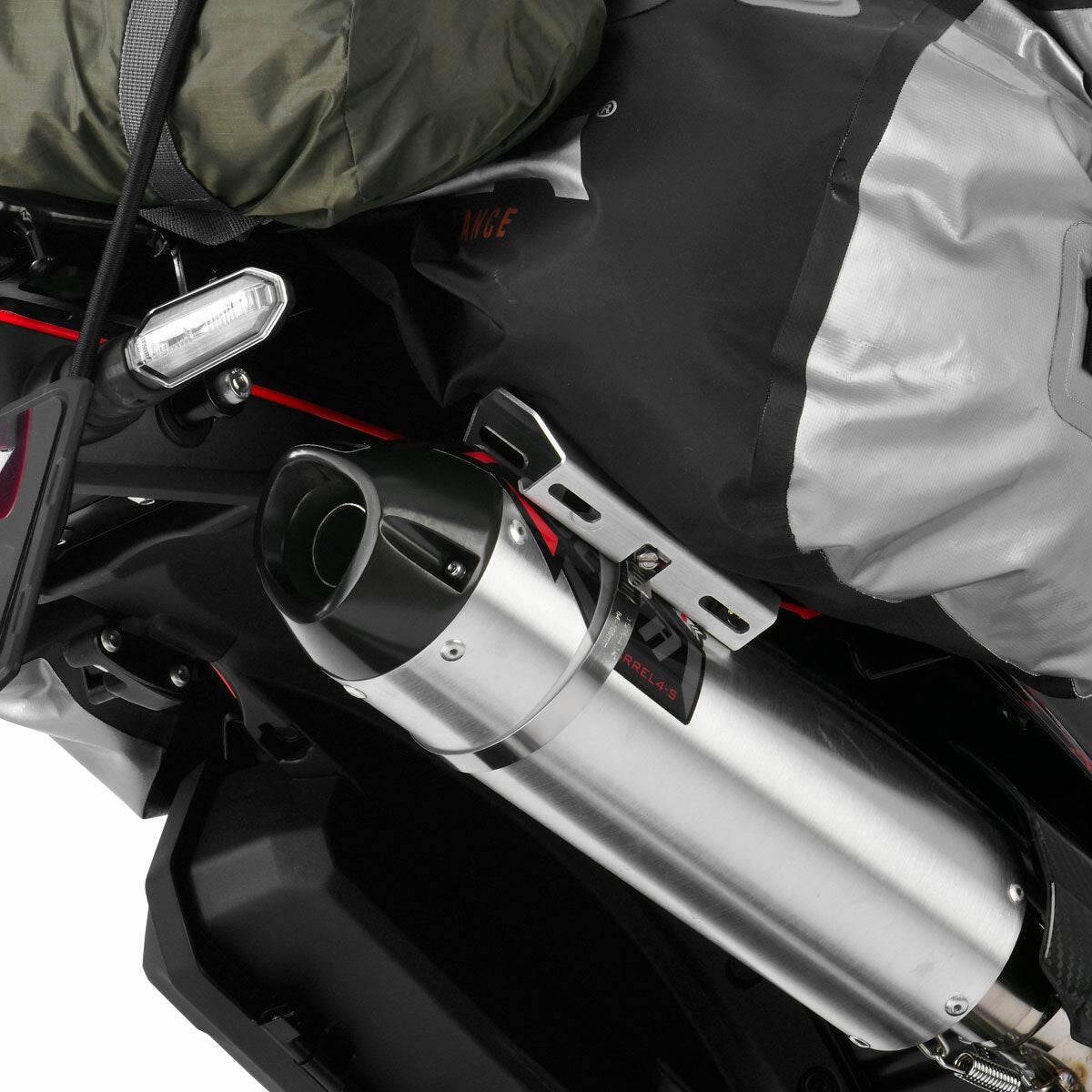 ZETA, ZETA Silencer Heat Guard Silver ZE52-2909 for Motorcycle Exhaust Protection