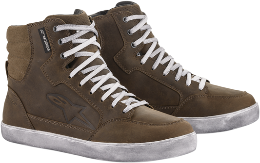 ALPINESTARS, Alpinestars J-6 Waterproof Women's Shoes - Brown, US Size 9 - Part Number 2542220-80-9