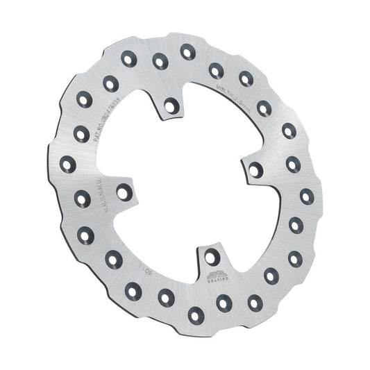 JT rear brake rotor SS self-cleaning part JTD3011SC01 for off-road vehicles, showing the metal rotor with vented design