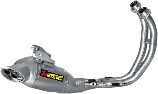 AKRAPOVIC Race Exhaust System Titanium S-Y7R1-HAFT for Enhanced Performance