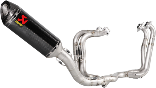 AKRAPOVIC Evolution Titanium and Carbon Fiber Exhaust System for Yamaha YZF-R1 (Part S-A10E8-RC)