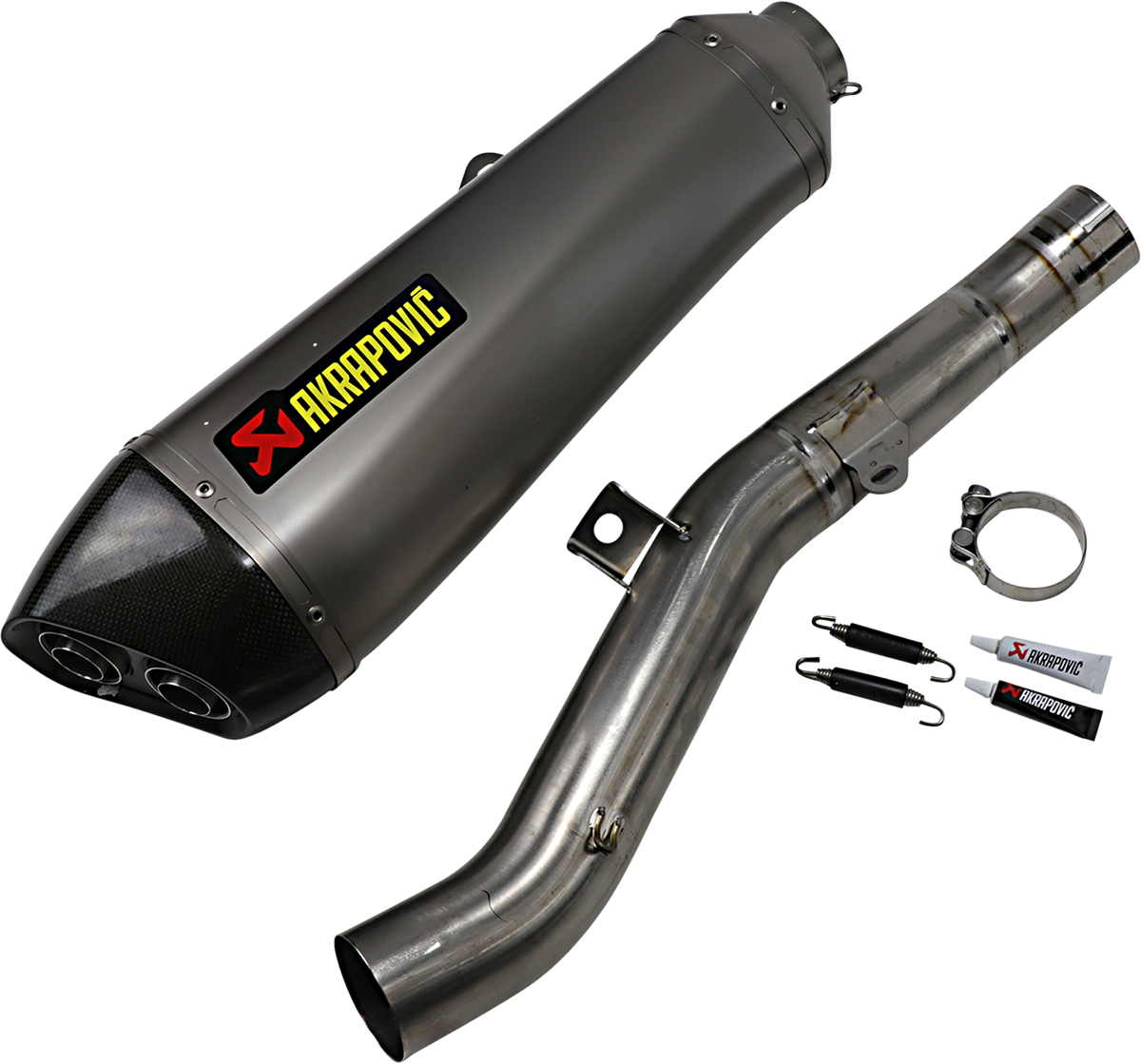 AKRAPOVIC Titanium Muffler S-K14SO5-HZAAT for Enhanced Motorcycle Performance