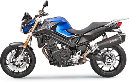 AKRAPOVIC Black Titanium Slip-On Muffler for BMW - Part S-B8SO7-HZAABL