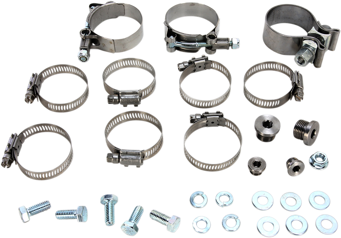 BASSANI XHAUST Down Under Exhaust Chrome Straight Can 1F76R for Motorcycles