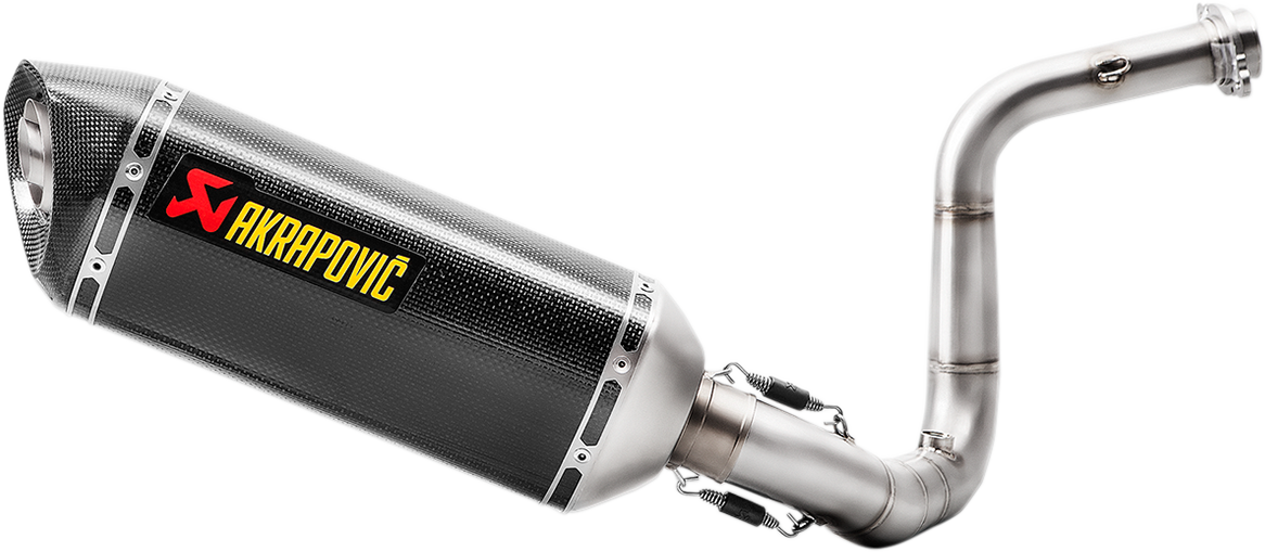 AKRAPOVIC Race Exhaust System with Carbon Fiber Outer Sleeve – Model S-B3R1-RC/1