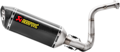 AKRAPOVIC Race Exhaust System with Carbon Fiber Outer Sleeve – Model S-B3R1-RC/1
