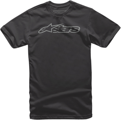 Alpinestars Blaze Classic T-Shirt in black and gray, XL size, featuring the Alpinestars logo and casual fit.