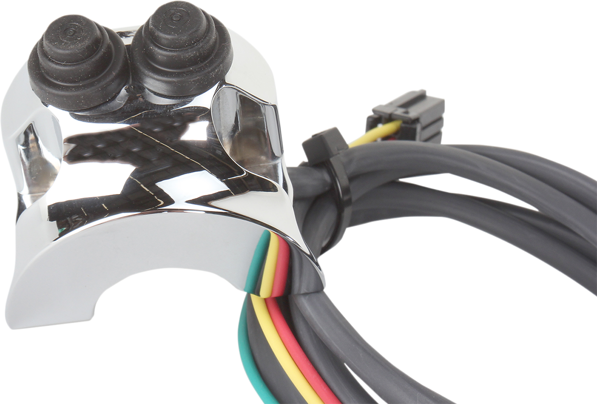 LEGEND SUSPENSION, LEGEND SUSPENSION Chrome Legend Handlebar Mounted Control Assembly - FL 0616-0207