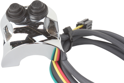 LEGEND SUSPENSION, LEGEND SUSPENSION Chrome Legend Handlebar Mounted Control Assembly - FL 0616-0207