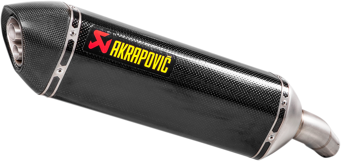 AKRAPOVIC Slip-On Line Muffler for Enhanced Performance - Carbon Fiber S-S7SO2-HRC