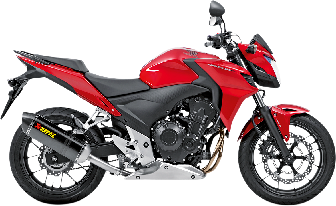 Akrapovic Slip-On Line Muffler for Motorcycles - Carbon Fiber S-H5SO2-HRC by Akrapovic