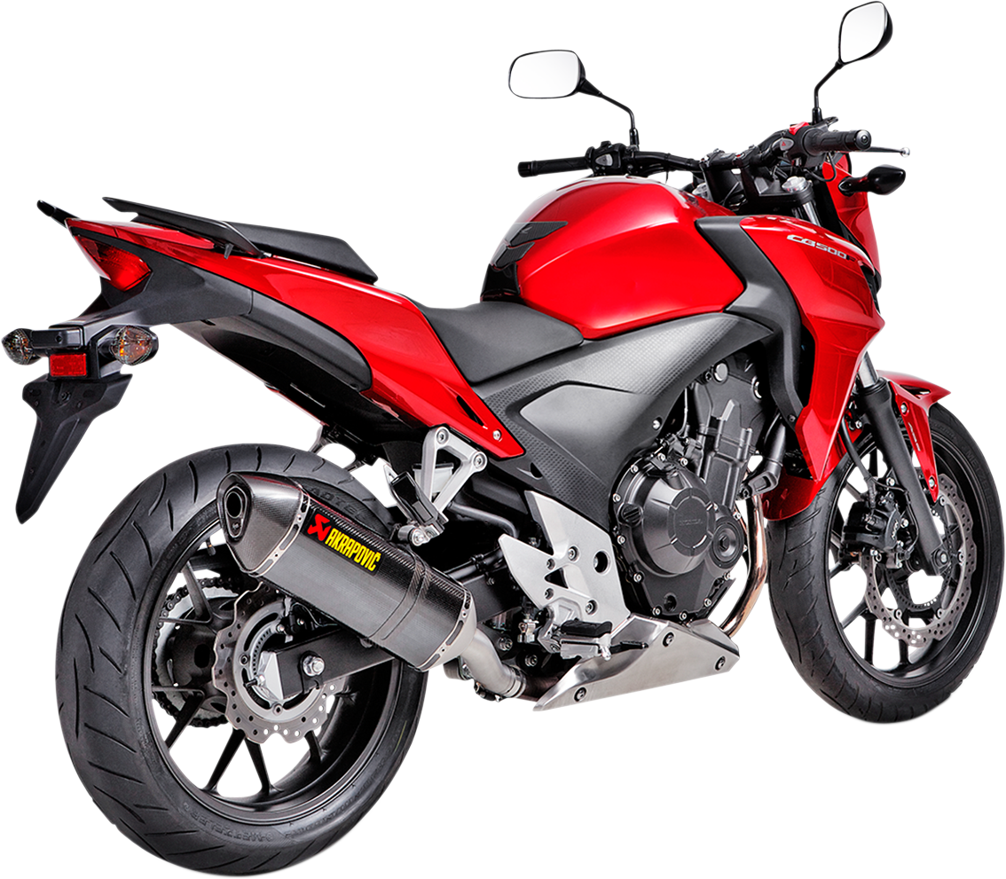 Akrapovic Slip-On Line Muffler for Motorcycles - Carbon Fiber S-H5SO2-HRC by Akrapovic
