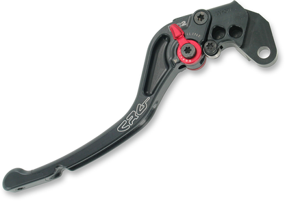 Black CRG RC2 Standard Clutch Lever with 2AN-611-T-B design, featuring a sleek, ergonomic handle for motorcycle clutch control.
