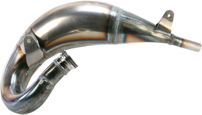 FMF Factory Fatty Pipe 025121 performance exhaust with sleek design and polished finish, enhancing motorcycle power and smooth flow.
