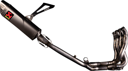 AKRAPOVIC Evolution Line exhaust system S-H10E3-APLT showing sleek stainless steel design and polished exhaust tip.