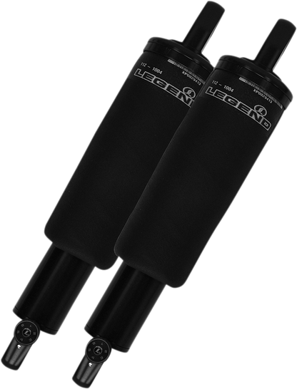 Legend Suspension AIR-A FL adjustable air suspension kit with black handlebar control for FLTRX/U motorcycles.