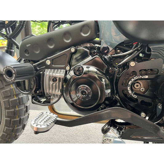 Over Racing Sprocket Cover with Shift Shaft Support - Howling Moto