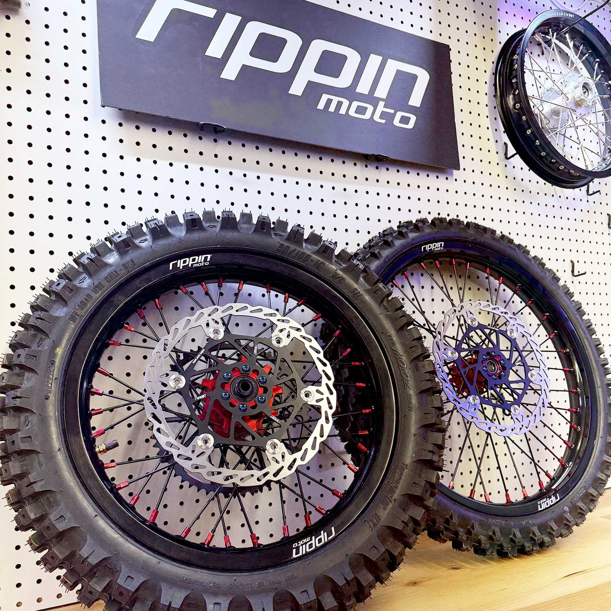 19/16" Blackline Wheelset (Off-Road) for Talaria MX5 - Howling Moto