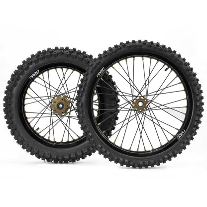 19/16 Blackline Wheelset Ready To Ride (RTR) - Howling Moto