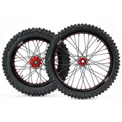 19/16 Blackline Wheelset Ready To Ride (RTR) - Howling Moto