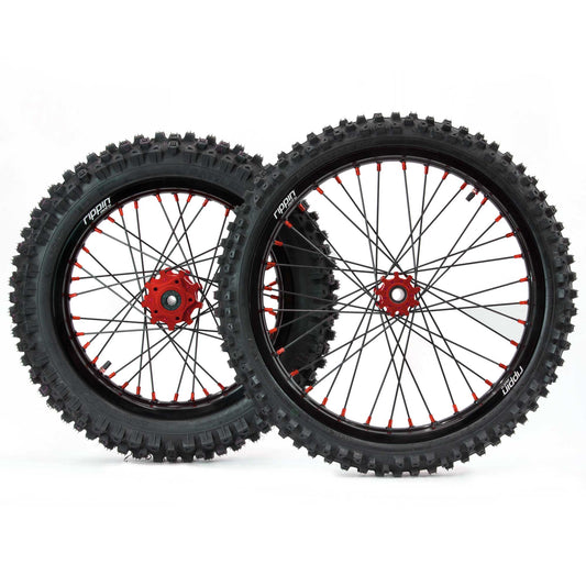 19/16 Blackline Wheelset Ready To Ride (RTR) - Howling Moto