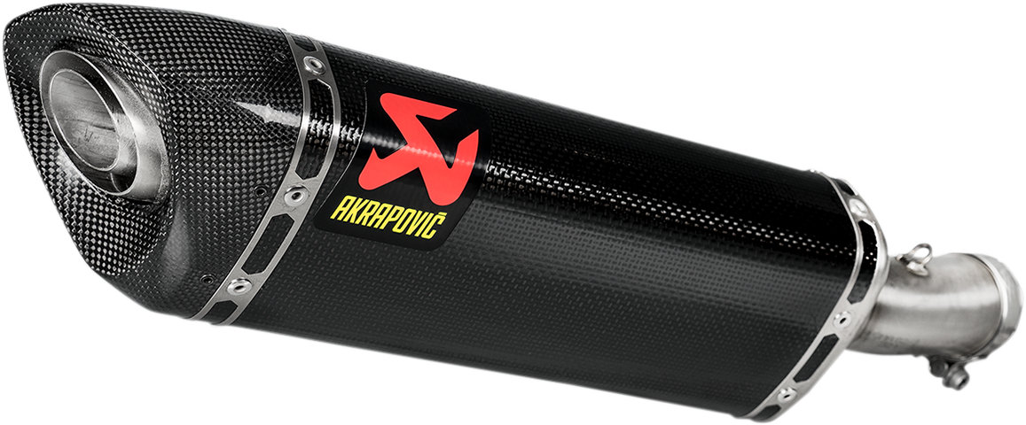 AKRAPOVIC Carbon Fiber Muffler S-K4SO6-APC for Enhanced Motorcycle Performance