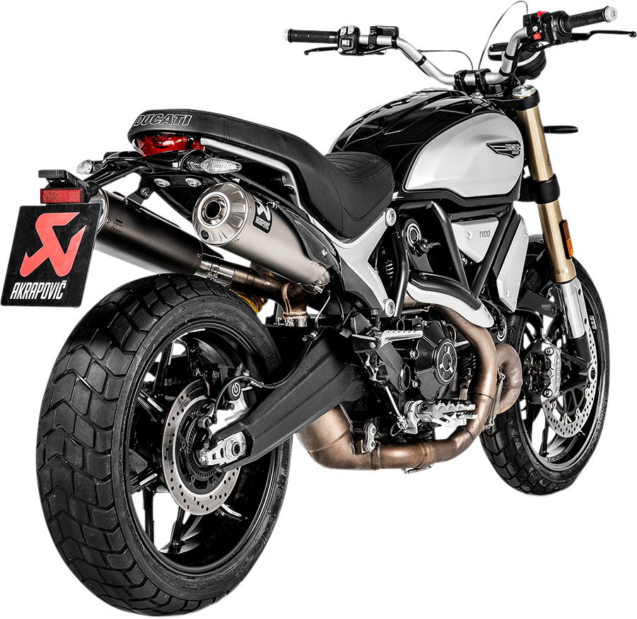 AKRAPOVIC Titanium Mufflers S-D11SO4-HBFGT for Enhanced Motorcycle Performance