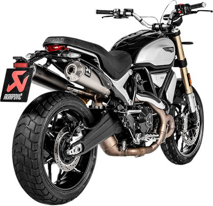 AKRAPOVIC Titanium Mufflers S-D11SO4-HBFGT for Enhanced Motorcycle Performance