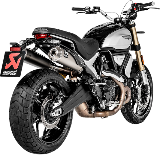 AKRAPOVIC Titanium Mufflers S-D11SO4-HBFGT for Enhanced Motorcycle Performance