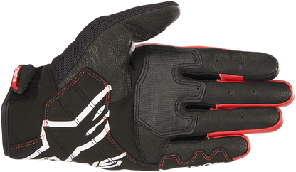 ALPINESTARS, Alpinestars Honda SMX-2 Air Carbon V2 Gloves - Black/Red, 3XL (Part No. 3567818-13-3X)