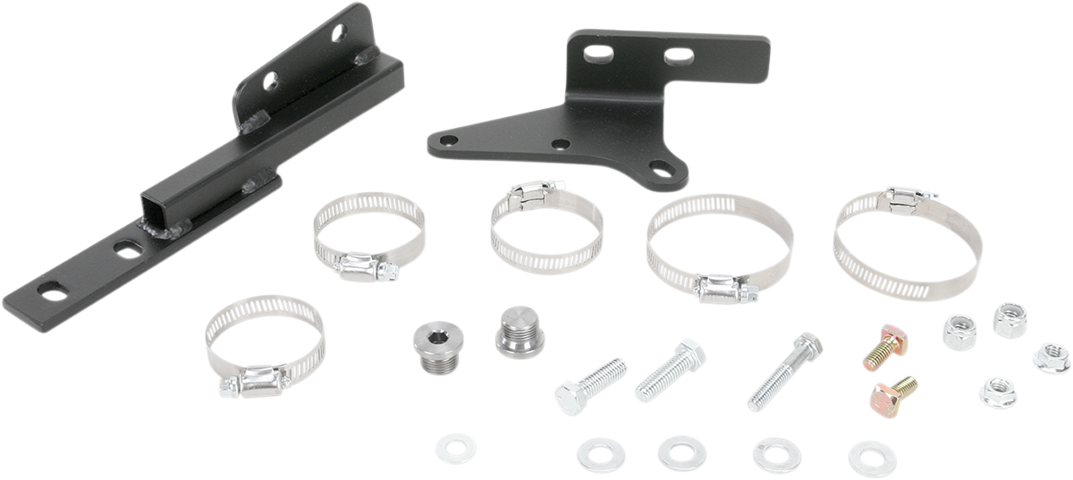 Black Bassani Xhaust Road Rage 2:1 motorcycle exhaust for FXD Harley-Davidson, part number 1D5250B, visible on the product.