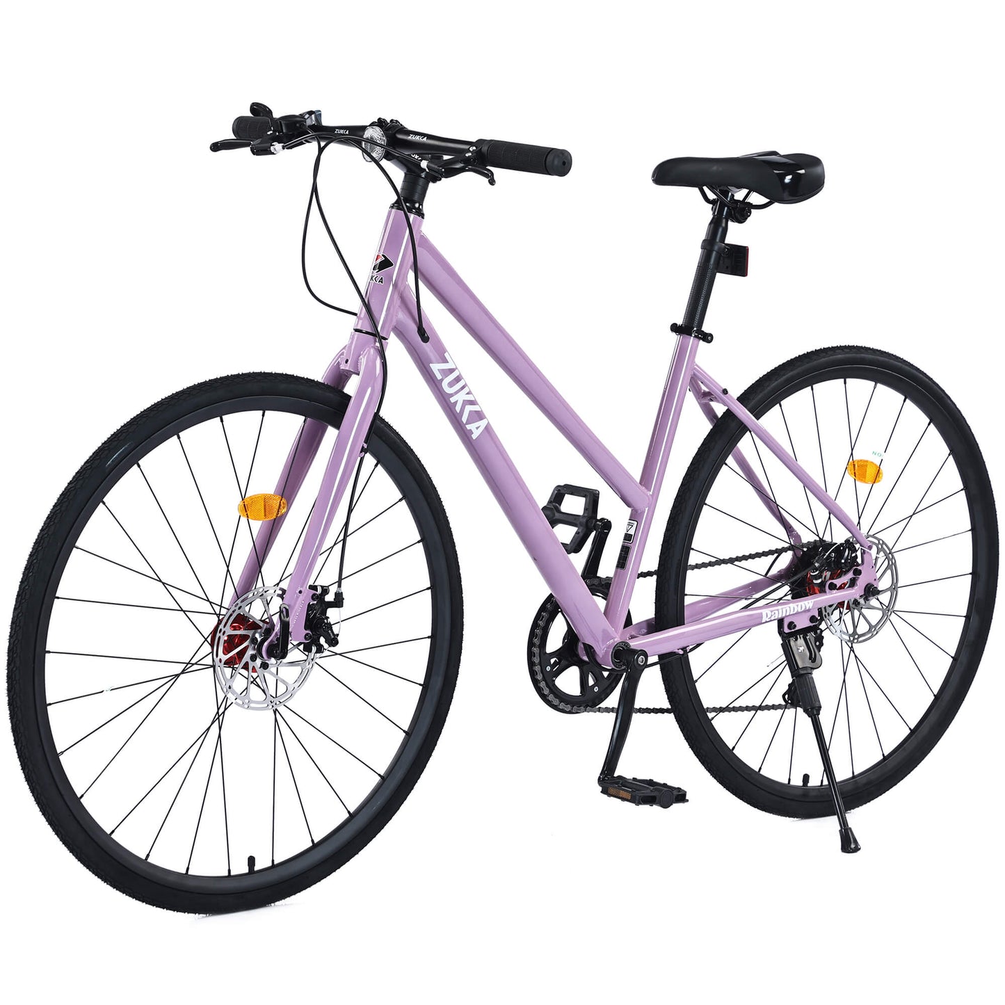 Hycline Zukka Slash 700x32C bicycle tire showing tread pattern and sidewall detail, designed for road and hybrid bikes.