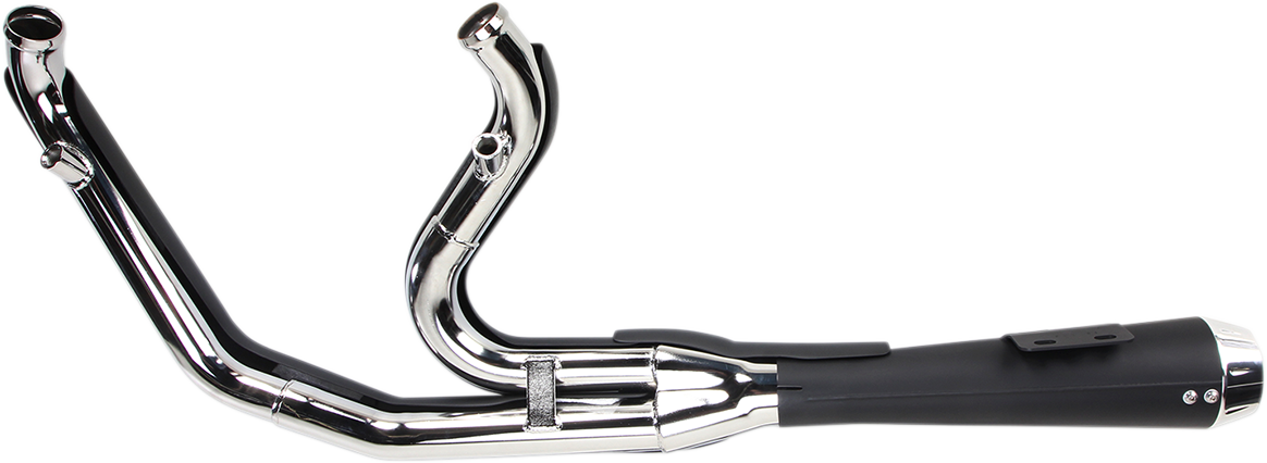 BASSANI XHAUST Road Rage Short Exhaust for '06-'17 FXD with Black Finish - Part 13122J