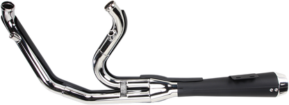 BASSANI XHAUST Road Rage Short Exhaust for '06-'17 FXD with Black Finish - Part 13122J