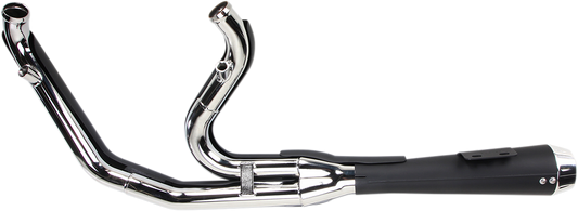 BASSANI XHAUST Road Rage Short Exhaust for '06-'17 FXD with Black Finish - Part 13122J