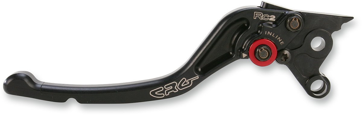 CRG RC2 Standard Brake Lever Black 2AB-521B-T-B for Motorcycle Control