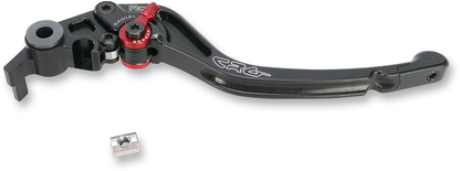 Black CRG RC2 Standard Brake Lever with 2RB-517-T-B design, featuring ergonomic shape and durable construction for motorcycle braking.