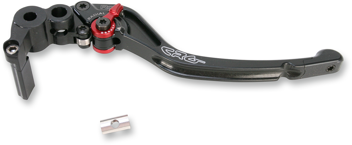 CRG RC2 standard brake lever in black, showing ergonomic design and quick-release mechanism, part number 2RN-511-S1-T-B.