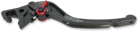 Black CRG RC2 Standard Brake Lever with 2AN-521-T-B design, showcasing durable metal construction and ergonomic shape.