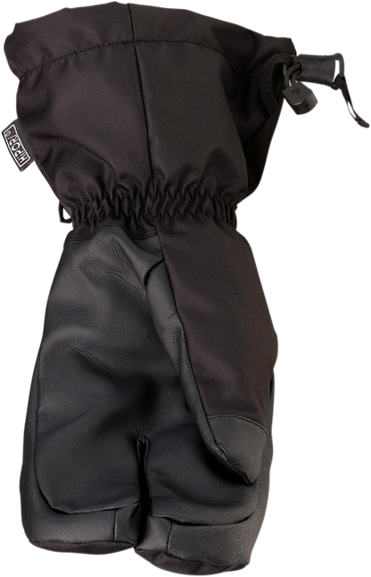 Black ARCTIVA Pivot Claw Mittens in Small size, showing the insulated winter gloves with claw grip design.