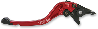 CRG RC2 standard brake lever in red, designed for motorcycle braking systems, with a sleek, ergonomic shape.
