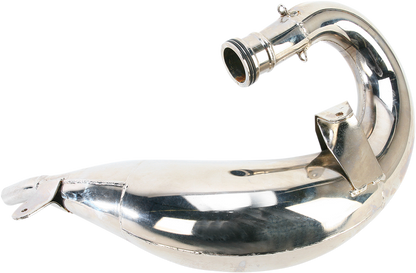 FMF Fatty Pipe 025119 high-performance motorcycle exhaust with durable construction and enhanced power, shown on a motorcycle.